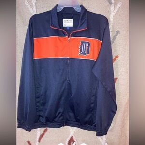 NWT Genuine Merchandise Detroit Tigers Sewn MLB Baseball Track Jacket Men’s L